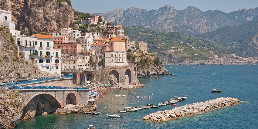 Atrani, on the Amalfi Coast, is among the best places to visit in June for couples