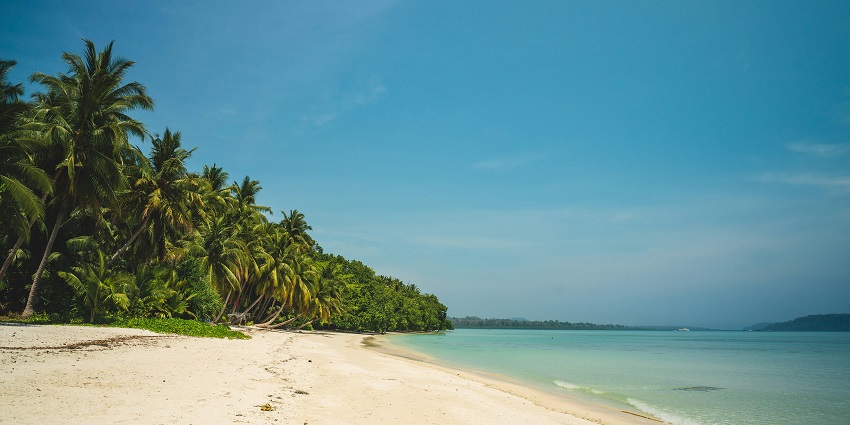 An image of the Andaman and Nicobar Islands, one of the famous places in India.