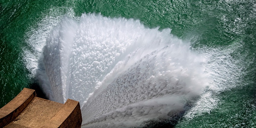 An image of resembling the Aratiatia Rapids, a popular attraction near Huka Falls.
