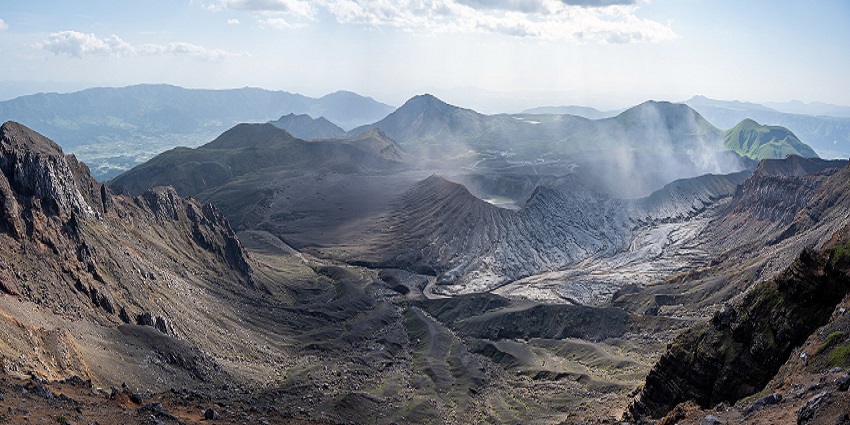 Aso volcano is a popular hot spring geyser that you can explore with your loved ones.