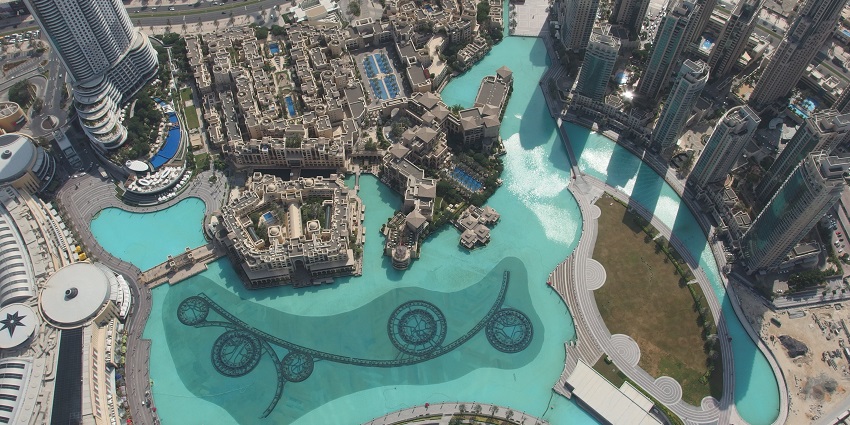 Experience breathtaking aerial views from Burj Khalifa’s observation deck.
