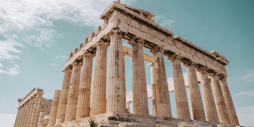 The Parthenon in Athens is a marvelous piece of history, and a best place to visit.