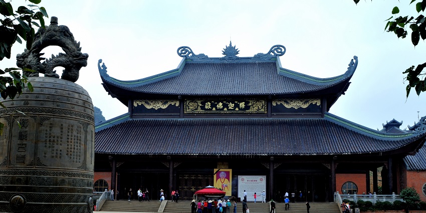 The grand Bai Dinh Pagoda is an important temple on the Ninh Binh tourist places list.