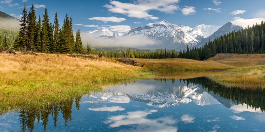 Banff National Park, Canada is among the best places to visit for couples this year.