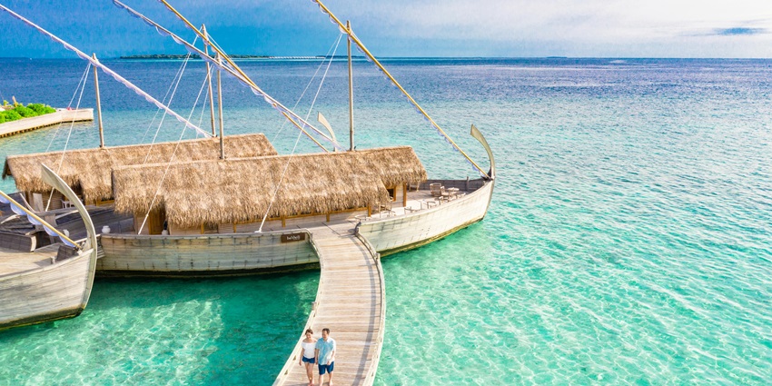 Experience the best food in Maldives at Ba'theli by the Reef — a unique dhoni dining adventure.