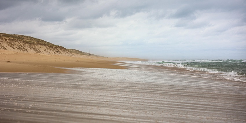 View of the serene shores of Belo-sur-Tsiribihina Beach in Madagascar.