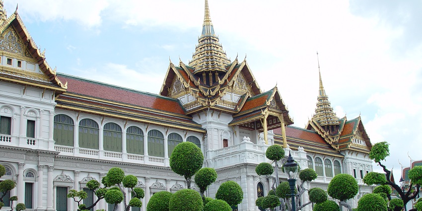 The best time to visit the Grand Palace is around winter for cooler weather.