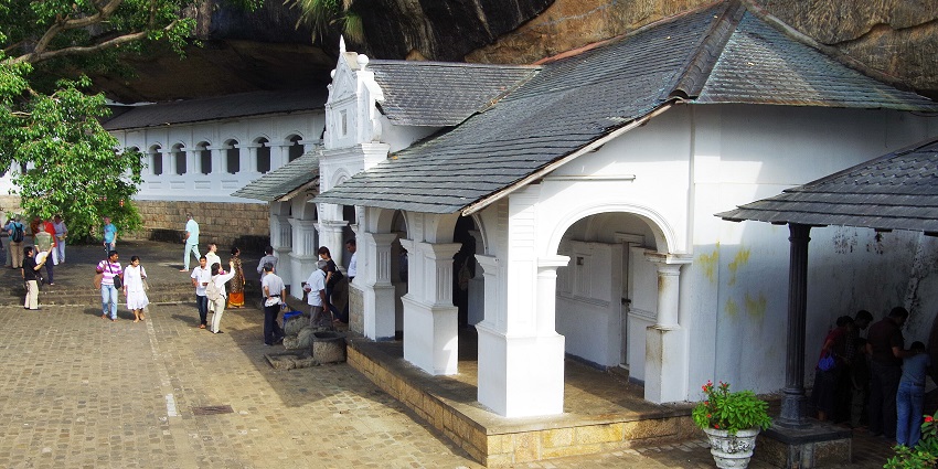 The best time to visit the cave temple is from January to April and June to September.
