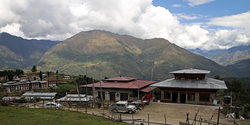 An image of Wangdue Phodrang, one of the best tourist attractions in Bhutan.