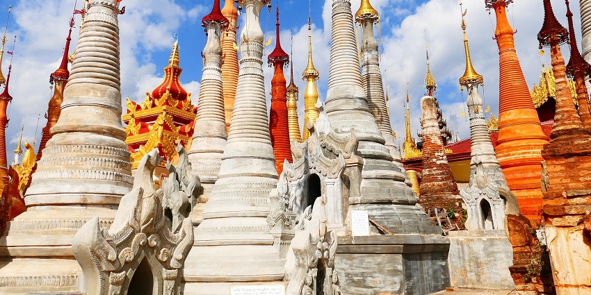 An image of a temple which resembles the Jain temple located in Bur Dubai, Dubai.