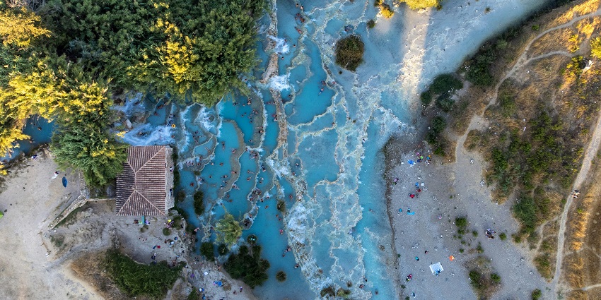 The best time to visit the hot springs in Italy is during the spring and autumn season.