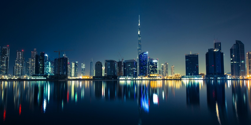 The best time to visit the Burj Khalifa Fountain Show is from November to March.