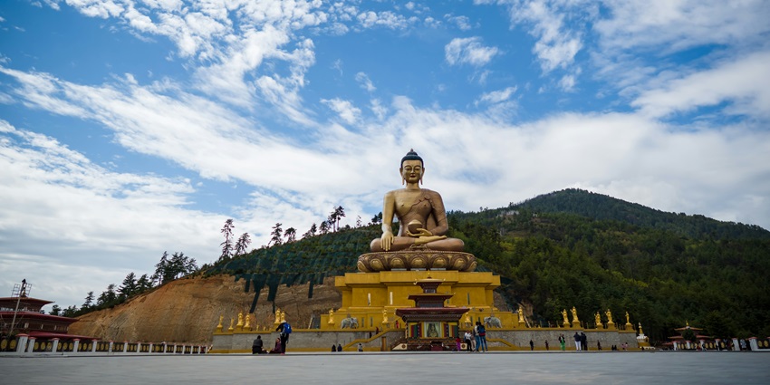A cliffside monastery in Bhutan, offering breathtaking views—perfect places to visit.