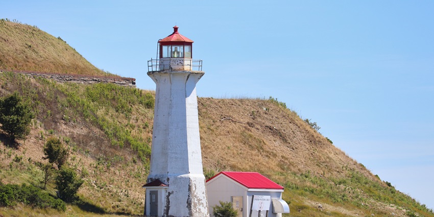 Bishop Rock Lighthouse, perched on one of the smallest islands in the world.