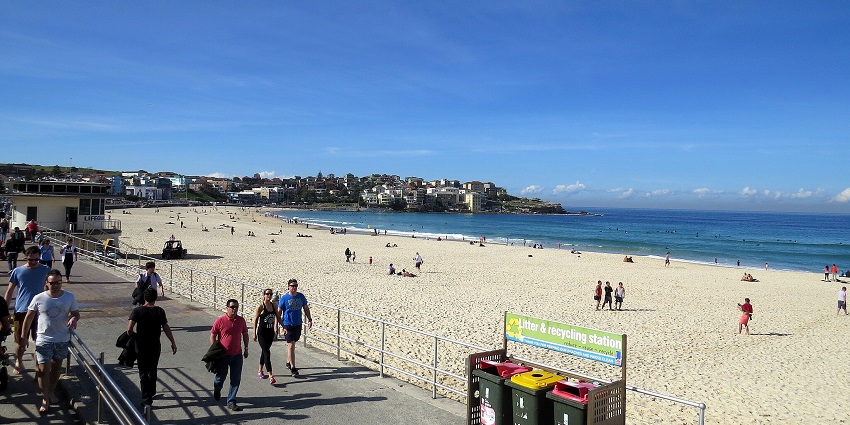 A legendary Australian beach popular for surfing, coastal walks, and its lively vibe.