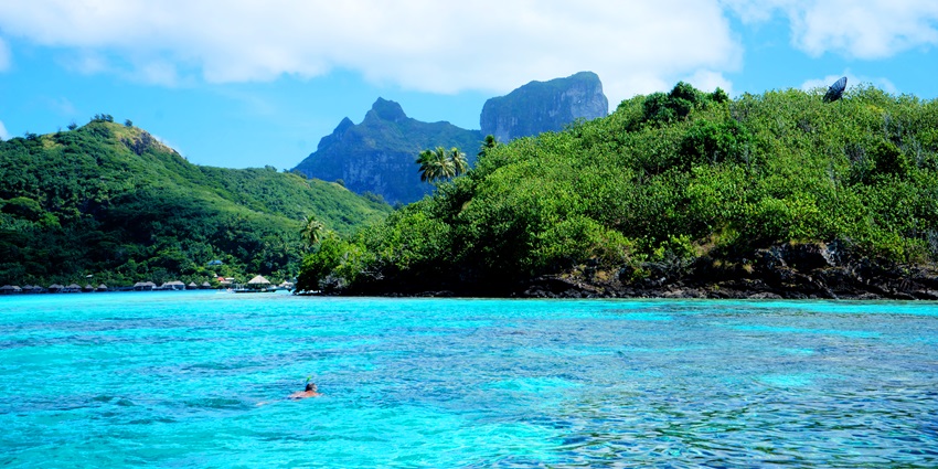 Experience crystal-clear lagoons, turquoise waters and breathtaking views at Bora Bora.