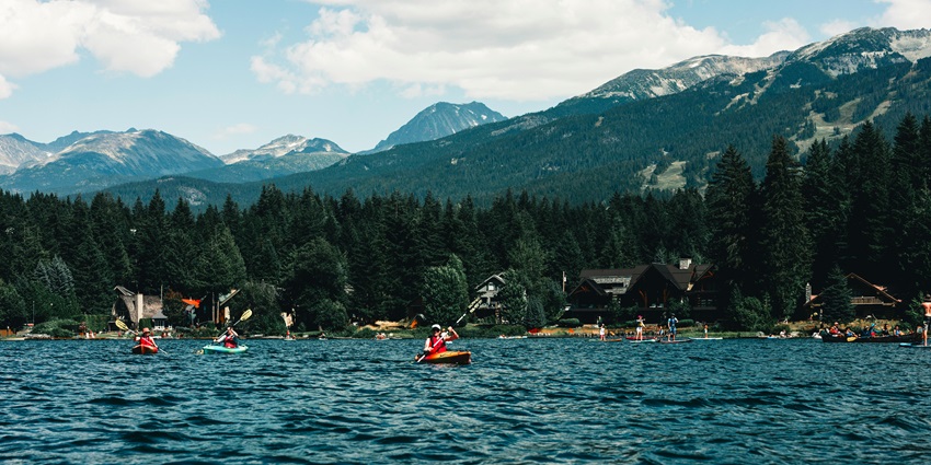 The inside passage is an ideal destination for sea kayaking with your loved ones this year