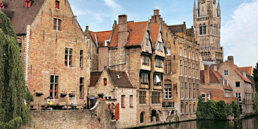 Bruges,a fairytale city and one of the best places to visit in October for couples.