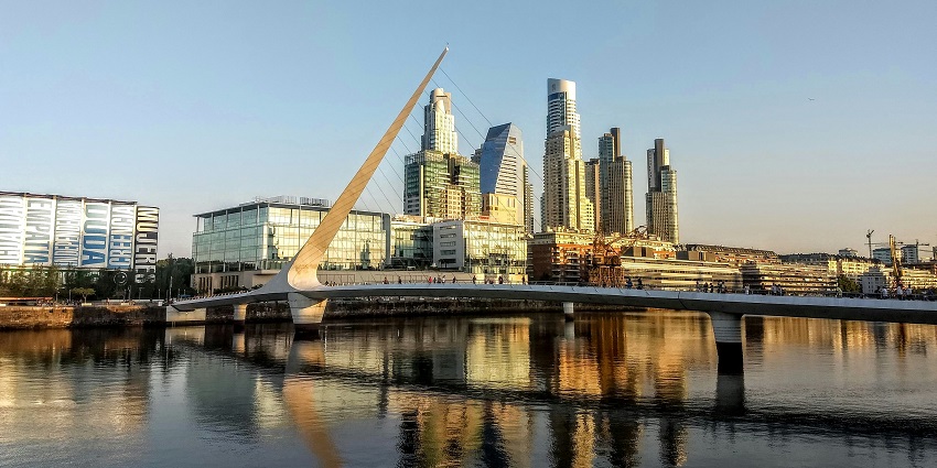 A stunning view of Buenos Aires, one of the best places to visit in November for couples.