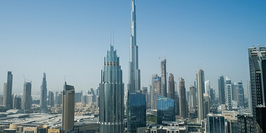The Burj Khalifa is a skyscraper in Dubai, and it is the world's tallest structure.