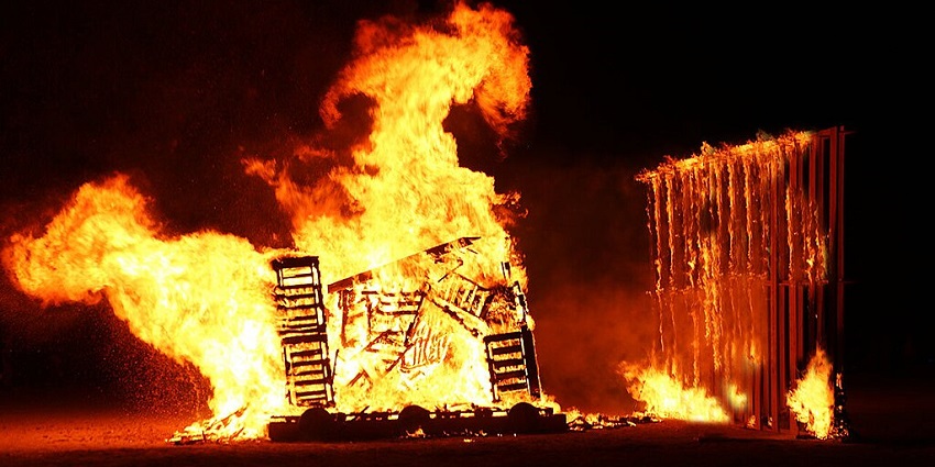 Burning Man – a unique festival in August celebrating art, creativity, and self-expression