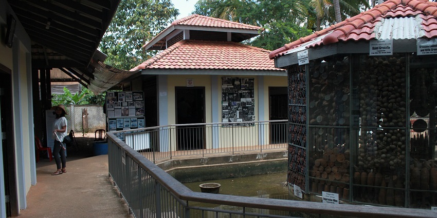 A view of the Cambodia Landmine Museum, one of the top places to visit in Siem Reap.