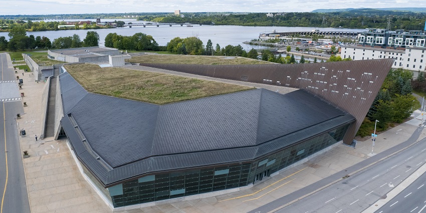 An image of the Canadian War Museum, which is one of the top Army Museums in the world.