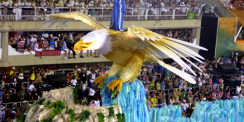 Dazzling floats and samba dancers at Carnival, one of the best festivals in the world.