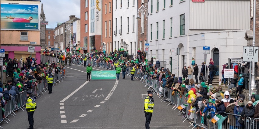 Experience Dublin’s electrifying St. Patrick’s Day celebrations with lively parades