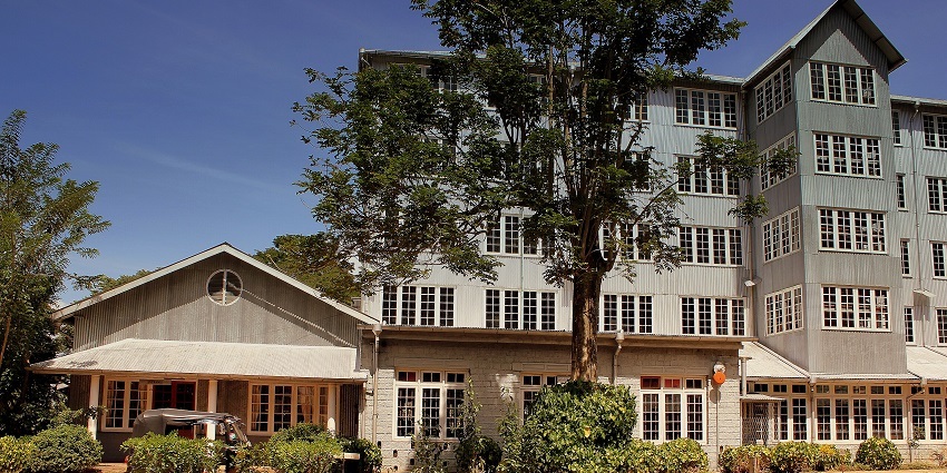 A view of the entire building of the Ceylon Tea Museum