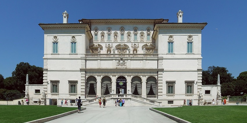 The Borghese Gallery is an elegant palace and a worldwide famous art museum.