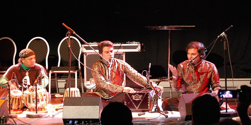 Musicians performing at the grand Chennai Music Festival, one of the best festivals in December in India
