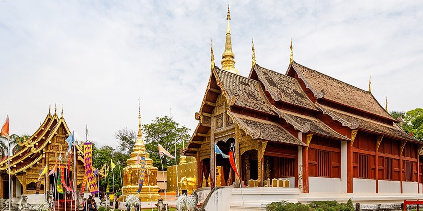 Doi Suthep offering panoramic views of Chiang Mai, one of the best places to visit in June in Asia