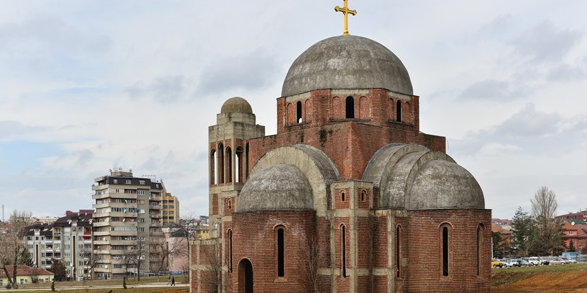 Visit the iconic Church Of Christ The Saviour, one of the places to visit in pristina