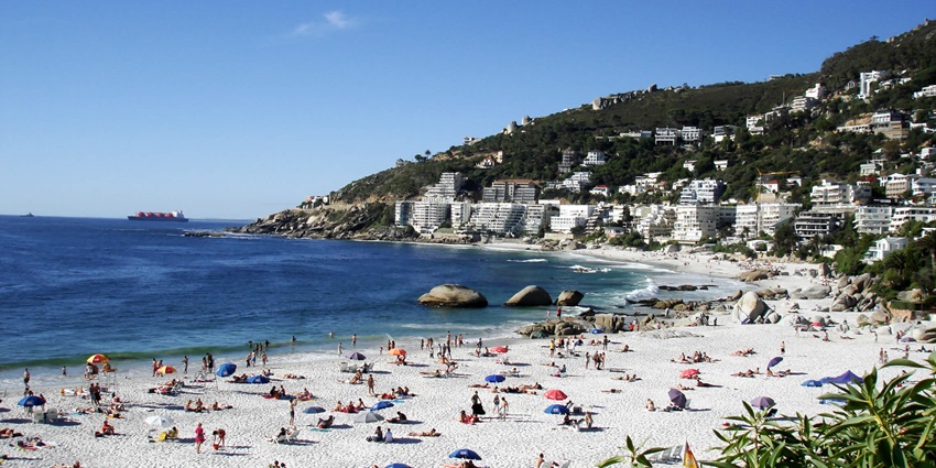 The vibrant Clifton Beaches are one of the best places to visit in Cape Town, South Africa