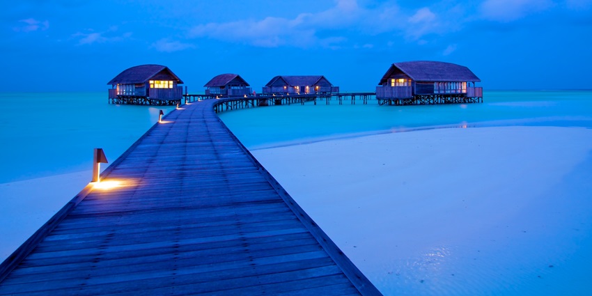 Cocoa Island is a luxurious destination, that features traditional Dhoni boat-style villas.