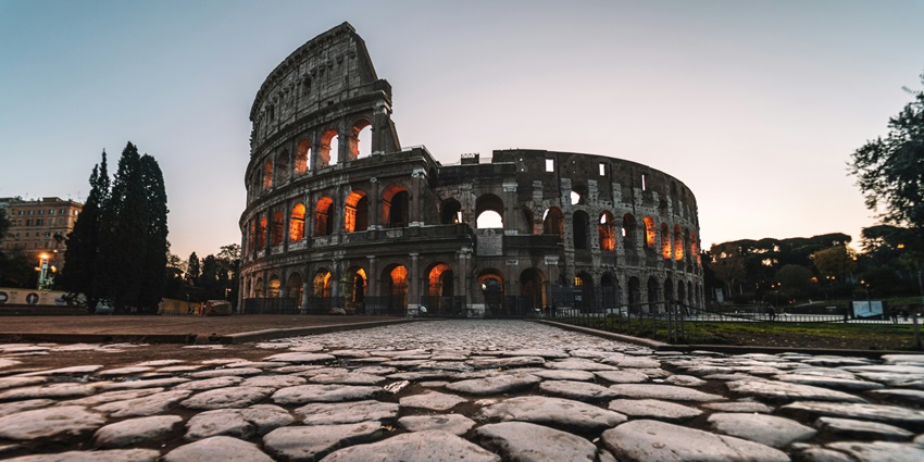 The iconic Roman amphitheatre, symbolising ancient Rome's grandeur and history, is a must-visit as per the Rome travel guide.