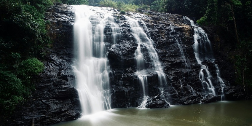 An image showing an aerial view of Coorg, one of the best tourist destinations in India.