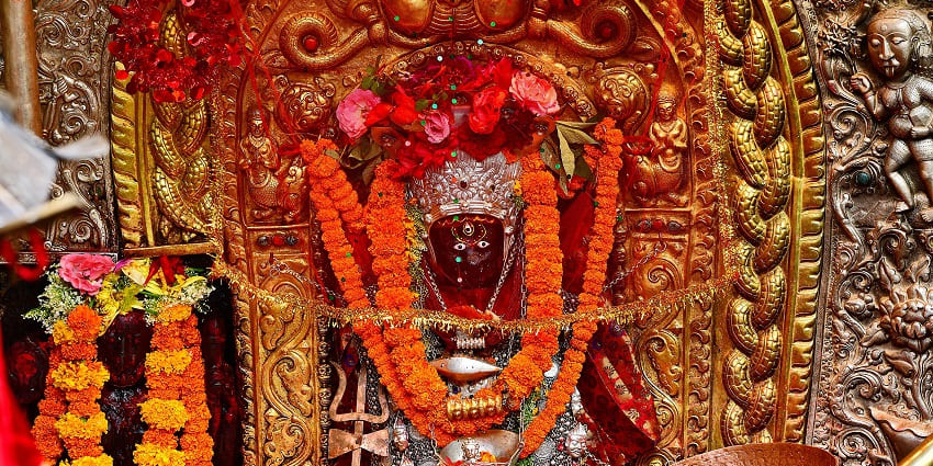 Dakshinkali Temple is situated only 10 km from Taudaha Lake, Kathmandu, Nepal