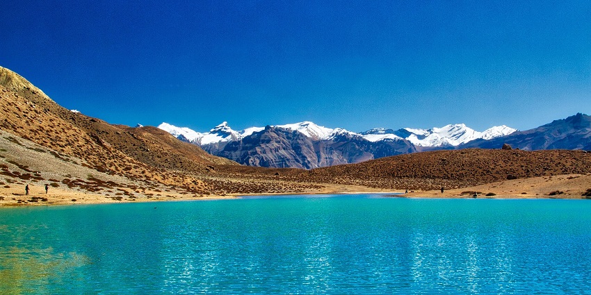 Serene Dhankar, a hidden lake offering breathtaking views of the Spiti Valley
