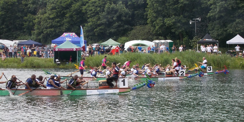 Peterborough Dragon Boat Festival in June, features thrilling boat races and celebrations