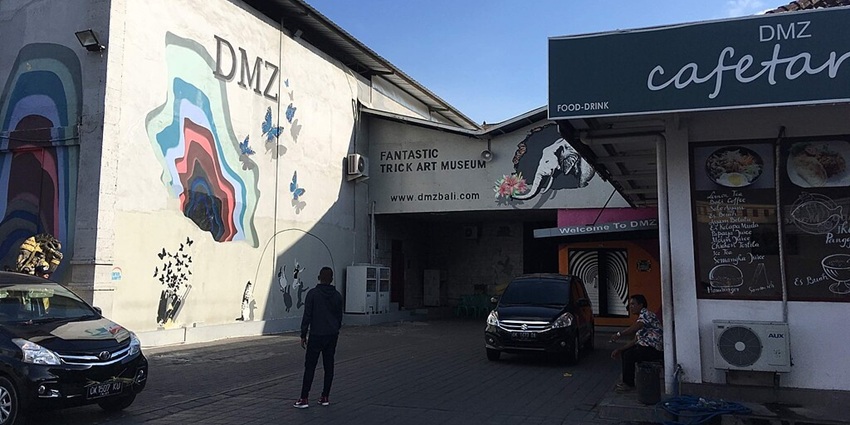 Immerse yourself in interactive 3D art and optical illusions at DMZ Bali.