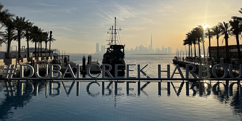 A modern waterfront destination with stunning skyline views and cultural charm.