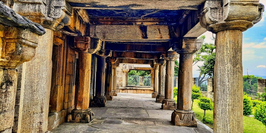 The ancient temples of Dwarahat near Dunagiri Temple.