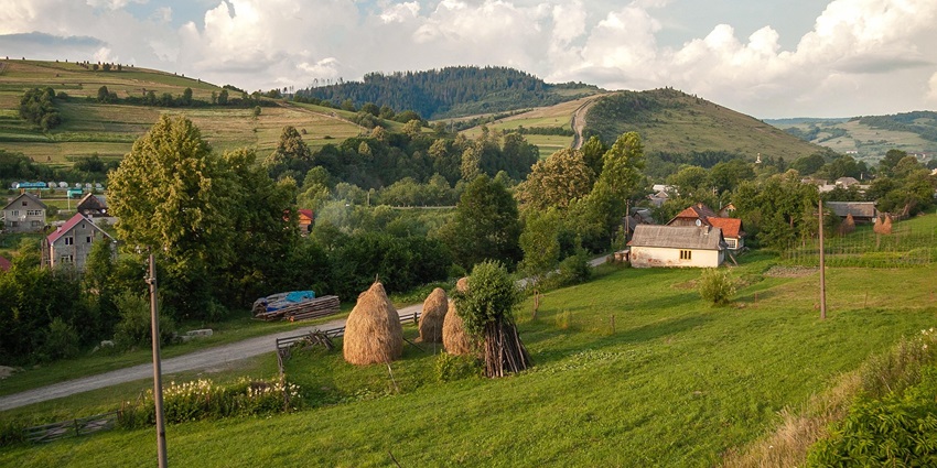 Scenic view of the local village, offering a glimpse into the native life of the island