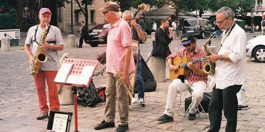 Enjoying melodious in Split Courtyard, on the list of unusual things to do in Split