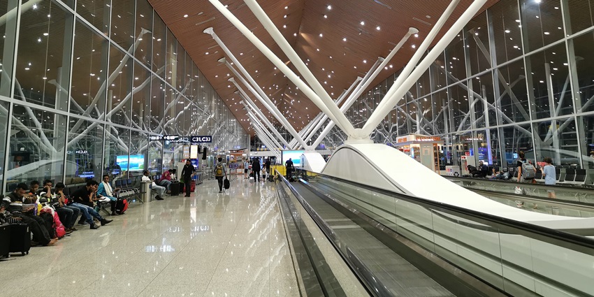 Enjoy cultural performances and festive decorations - one of the best things to do in Kuala Lumpur Airport.