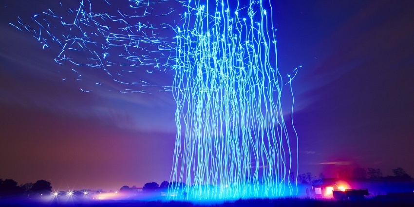 Things to do in Denver for New Year’s Eve include enjoying a high-tech, choreographed drone performance illuminating the night sky