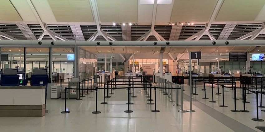 Eugene F. Correia International Airport (OGL) is the second largest airport in Guyana.