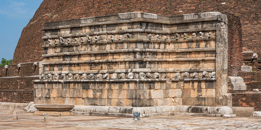 Abhayagiri stupa in Sri Lanka - Anuradhapura Sri Lanka travel guide